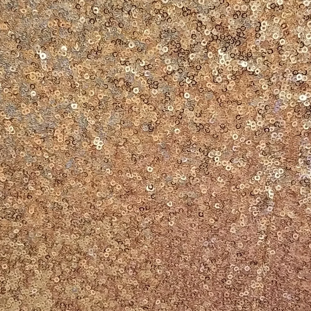 💕LULU'S💕 Delightful Ways Rose Gold Sequin Dress - Picture 9 of 11